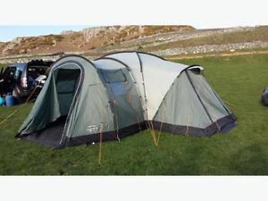Vango Colorado 800 Large 8 Man/Person/Berth Family 3 Room Tent VGC