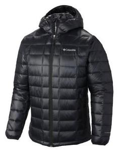 COLUMBIA Men’s Trask Mountain 650 TurboDown Hooded Jacket M Black