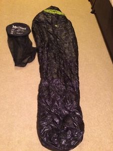 Marmot Plasma 30 Sleeping Bag Excellent Condition!!