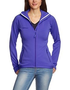 Mammut, Felpa con cappuccio Donna Aconcagua, Blu (Maliblue), M