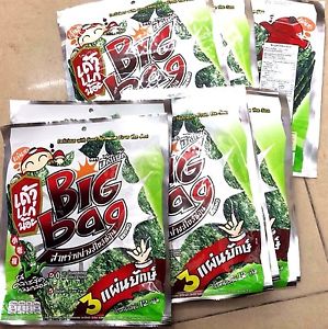 160x12g Taokaenoi Grill Seaweed 12x sheets  [Big bag]  snack food Classic