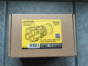 Nitecore Tiny Monster TM26 Quad Ray XM-L2 LED Flashlight - 4000 Lumens