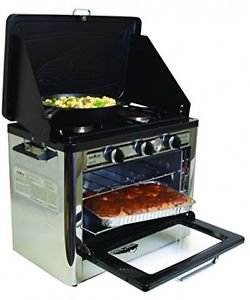 Camp Chef Camping Outdoor Oven With 2 Burner Camping Stove u
