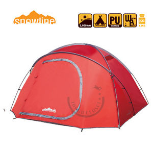 New Snowline Double Shelter Dome 4P Tent for 4 Person Minimal Outdoor Camping