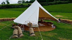 4m bushcraft bell tent, nearly new, collection only (from Bristol)