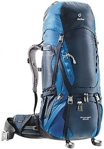Deuter Aircontact 65 + 10 Pack -Midnight/Ocean 2016