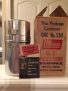 Coleman No. 530 G.I. Pocket Stove