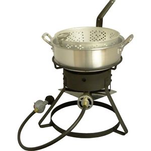 Portable Propane Gas Burner High Pressure Fryer Outdoor Picnic Camping Cooker