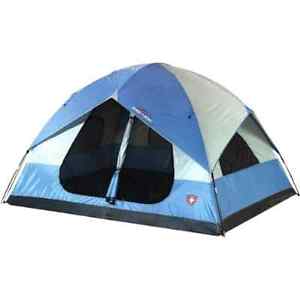 Tent Dome Sport 5 Person 2 Room 10' x 8' Outdoor Camping Sports Hiking Canopy