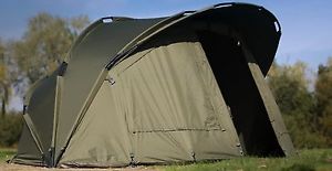 Cyprinus Base "Head Quarters" Bivvy 1 & 2 Man Pram Hood Carp Fishing Bivvy