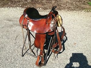 Black Rhino Trailer Saddle made by David Genadek