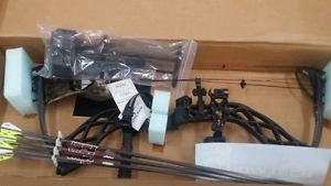 Bowtech carbon overdrive rak equipped 60# RH new tuned from a pro shop black