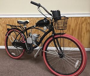SBM BICYCLE MOTOR KIT 66cc/80cc COMPLETE DIY MOTORIZED BICYCLE KIT WITH BIKE!