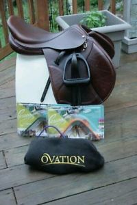 17" Ovation Palermo Forward Flap with Gullet Plates and Ovation Leathers