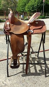 14.5" Billy Cook Barrel Saddle