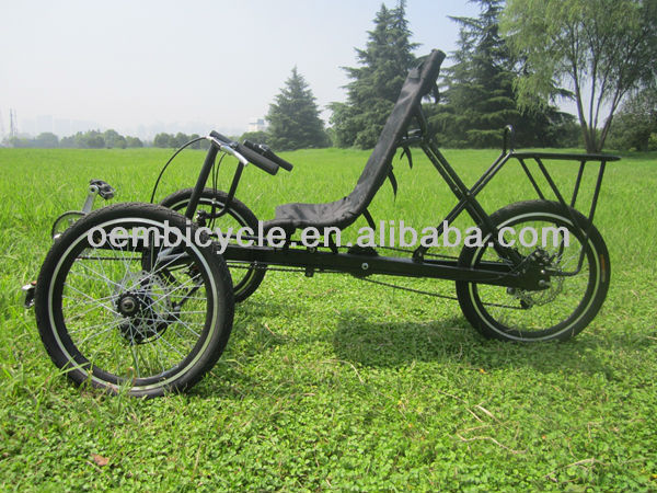 20 inch new style three wheels leisure tricycle