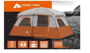 New Large 2 Room-8 Person Cabin Camping Tent Perfect Outdoors Equipment
