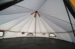 Pop Up Frame Tent Outdoor Camping Hiking Mountaineering 8 Person Stone Sand