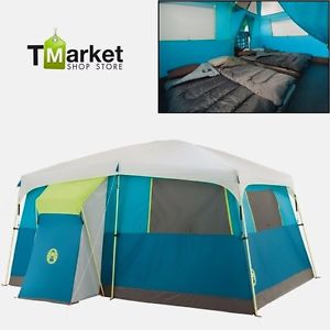8-Person Camping Dome Cabin Tent Instant Outdoor Waterproof Hiking Family