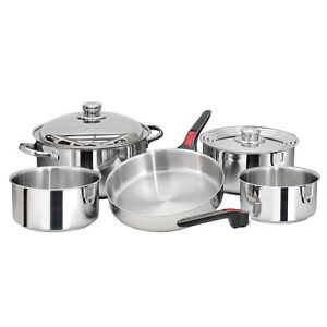 Magma Nesting 10 Piece S.S. Cookware Set Mag-A10-360L