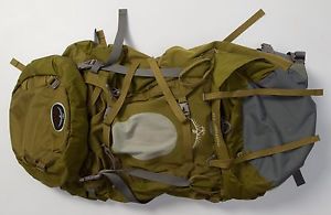 Osprey Packs AETHER 70 Backpack 70L Dark Green w/ Raincover Hiking Large NEW
