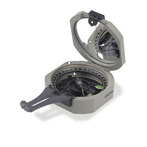 Brunton Conventional Transit Pocket Compass, Rock Hammer and Field Bag
