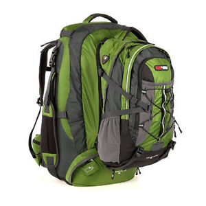 New BLACK WOLF Black wolf Grand Teton 65L