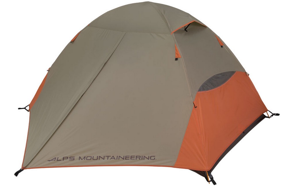 Alps Mountaineering Lynx 4 Tent Waterproof 7'6" x 8'6" Rust 5424617