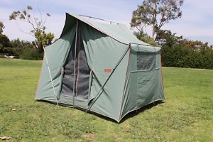 READY TO USE! Vintage 1967 Coleman Oasis Canvas Tent 8476-108, 8 X 10 COMPLETE!
