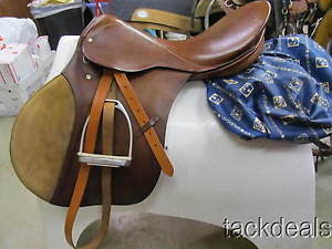 Stubben Seigfried Extra 19" All Purpose English Saddle Lightly Used w/Fittings