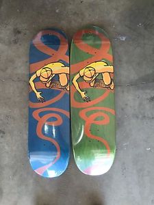 Set Of Eric Koston Andy Jenkins Girl skateboard Oakley Berrics deck rare