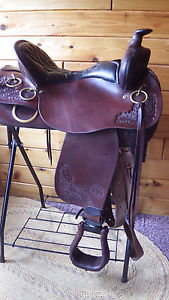 Circle Y Park & Trail Saddle 17" Gel Cush Seat