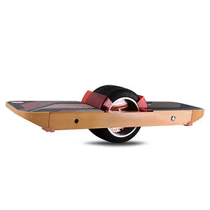 R1 Surfwheel One Wheel Electric Skateboard with APP Control Brown Skateboard