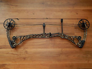 Mathews No Cam HTR RH 70Lb Draw Wt 27,28 Or 29" Draw Length Lost Camo