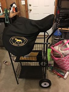 18" Black Country jumping saddle