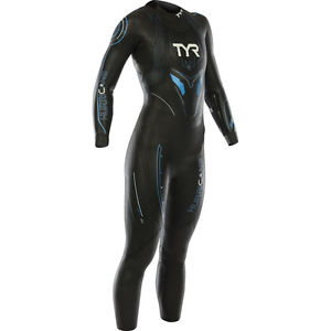 TYR Hurricane Cat 5 Wetsuit - Women's Black/Blue S