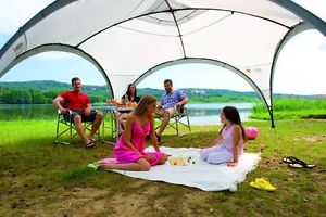 Coleman Event Shelter 15 x 15 Feet Camping Garden Patio Tunnel Dome Gazebo Tent