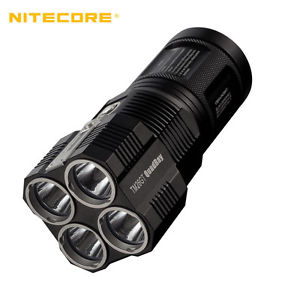 NITECORE TM26GT QuadRay 4x Cree XP-L HI V3 Flashlight+Charger TM26