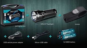 Olight? 1200 Lumens SR52UT Kit Intimidator Cree XP-L HI LED Extended-range