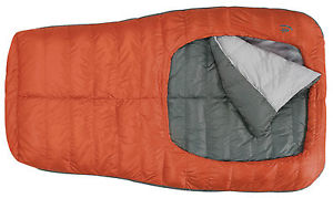 Sierra Designs Backcountry Bed Due Sleeping Bag (600 Fill Duck DriDown) 2 Season
