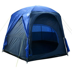 Charles Bentley 8 Man Camping Tent Size: L350 x W350 x H220 cm