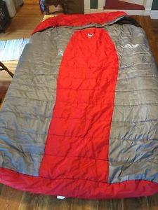 Big Agnes Cabin Creek Double Sleeping Bag 15° - EXCELLENT!!! 6' X 4'