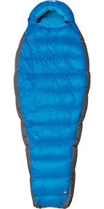 North Face Blue kazoo Ladies Down Sleeping bag 168cm