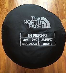 North Face Inferno -20F Sleeping Bag 850 Fill