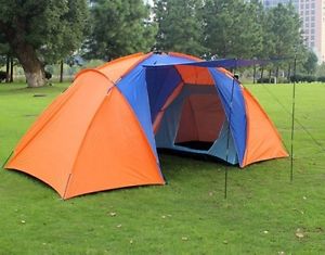 NEW 4 Person Tent with 2 Sleeping Areas 1 Hall 1 Canope Double Layer RRP£380