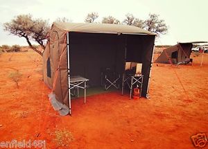 Oztent RV1 with delux side panels and caravan connecter Used Once as new