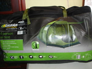 Urban Escape New 4 person Full Height Airbeam tent