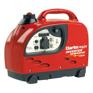 CLARKE IG1000 1KW LOW NOISE PORTABLE PETROL INVERTER GENERATOR - CAMPING SPECIAL