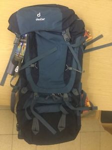 Deuter Aircontact 75 + 10 Rucksack Trekking Backpacker Work & Travel, neuwertig