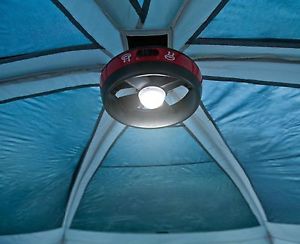 COLEMAN Prairie Breeze 9 Person WeatherTec Camping Tent w/Fan & Light | 14 x 10'